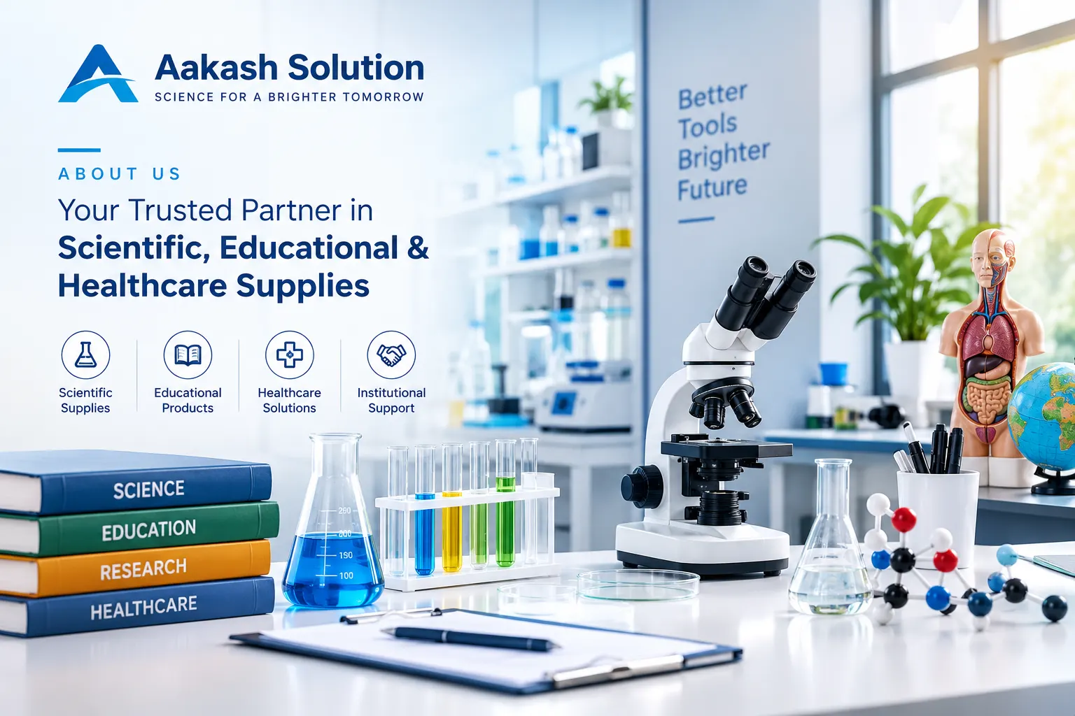 Aakash Solution scientific and laboratory supplies