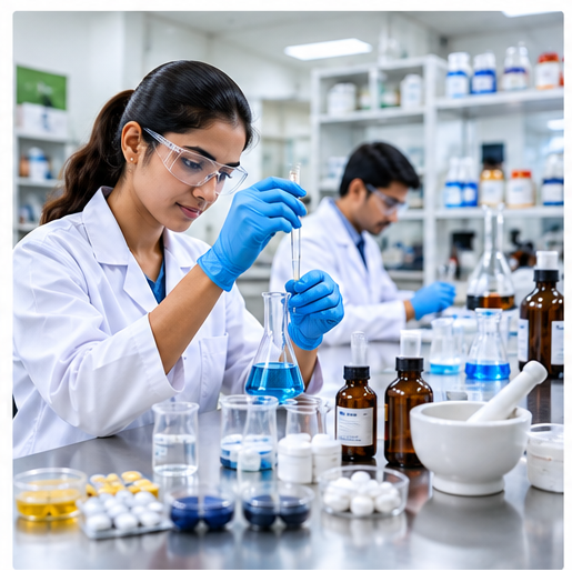 Pharmacy institute laboratory